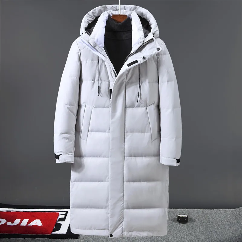 SEMIR 2019 новая одежда зимняя куртка мужская деловая длинная толстая однотонная
