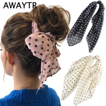 AWAYTR Fashion Spring Ponytail Polka Dot Scarf Hair Rope for Women Hair Bow Ties Scrunchies Hair Bands Ribbon Hairbands
AWAYTR Fashion Spring Ponytail Polka Dot Scarf Hair Rope for Women Hair Bow Ties Scrunchies Hair Bands Ribbon Hairbands