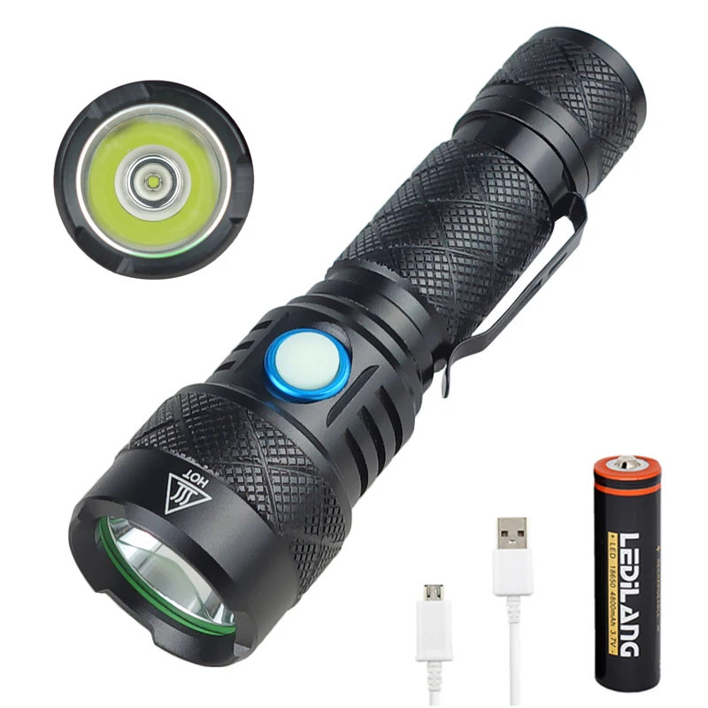 SST20 LED Flashlight Rechargeable 4-Mode Linterna Torch Outdoor Camping Lantern by 18650 Battery usb rechargeable lantern
SST20 LED Flashlight Rechargeable 4-Mode Linterna Torch Outdoor Camping Lantern by 18650 Battery usb rechargeable lantern