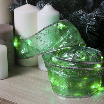 Garland "Thread" 9 m with ribbon "Silver snowflakes", IP20, transparent thread, 72 LED, green glow, 8 modes, 220 V
Garland "Thread" 9 m with ribbon "Silver snowflakes", IP20, transparent thread, 72 LED, green glow, 8 modes, 220 V