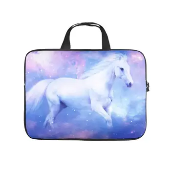 Starry Sky Blue White Horse Tablet Bag Personalized Graphic Laptop Computer Bag Water Repellent Polyester Laptop Computer 
Starry Sky Blue White Horse Tablet Bag Personalized Graphic Laptop Computer Bag Water Repellent Polyester Laptop Computer