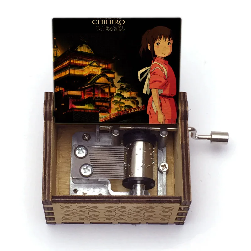 Unique print Wood Music Box Spirited Away always with me Theme Hand Musical Box Childen Gift Birthday Christmas Gift 
Unique print Wood Music Box Spirited Away always with me Theme Hand Musical Box Childen Gift Birthday Christmas Gift