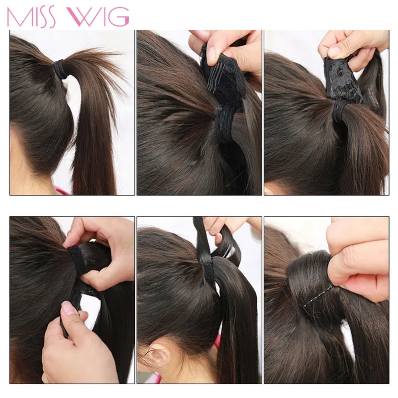 MISS WIG 24 дюймовые шелковистые прямые синтетические накладные волосы на шнурке для
