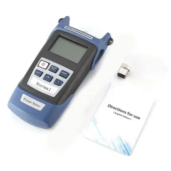 Handheld FTTH Fiber Optic Optical Light Power Meter Fiber Optical Cable Tester Networks FC/SC connectors -70~+30dBm
Handheld FTTH Fiber Optic Optical Light Power Meter Fiber Optical Cable Tester Networks FC/SC connectors -70~+30dBm