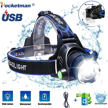 8000lm Headlamp Super Bright LED Headlights 18650 Rechargeable Waterproof Head lamp Work Light, Hard Hat Lamp for Outdoors Fish
8000lm Headlamp Super Bright LED Headlights 18650 Rechargeable Waterproof Head lamp Work Light, Hard Hat Lamp for Outdoors Fish