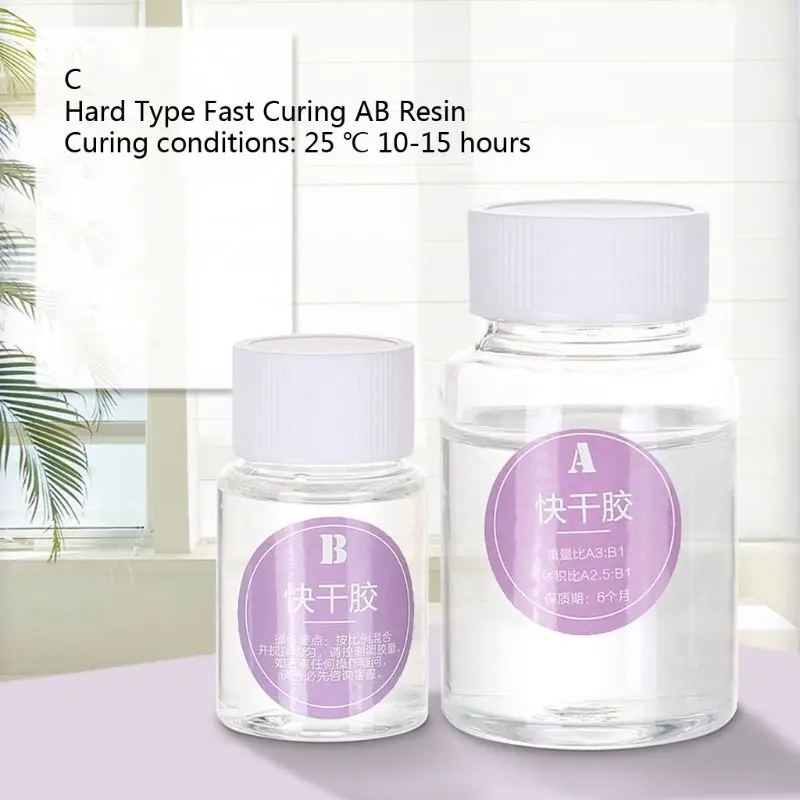 Clear Resin Epoxy Mold 3:1 AB Crystal Glue Epoxy Resin Fasting Curing Jewelry B36D
Clear Resin Epoxy Mold 3:1 AB Crystal Glue Epoxy Resin Fasting Curing Jewelry B36D