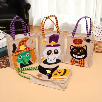 Cartoon Pumpkin Witch Linen Party Gift Bag Candy Small Bags Packaging Christmas Halloween Happy Birthday Favors Christmas Box
Cartoon Pumpkin Witch Linen Party Gift Bag Candy Small Bags Packaging Christmas Halloween Happy Birthday Favors Christmas Box