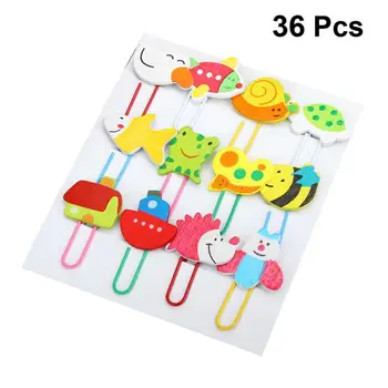 36pcs Paper Clips Decorative Cartoon Adorable Creative Bookmark Clips Paper Holder File Clamps for School Office Home
36pcs Paper Clips Decorative Cartoon Adorable Creative Bookmark Clips Paper Holder File Clamps for School Office Home