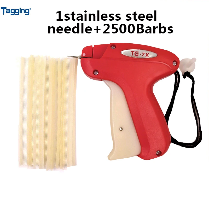 High Quality TG7X Jeans Tag Gun With Fine Tag Pins For Jeans Washing With 25mm Length Needle
High Quality TG7X Jeans Tag Gun With Fine Tag Pins For Jeans Washing With 25mm Length Needle