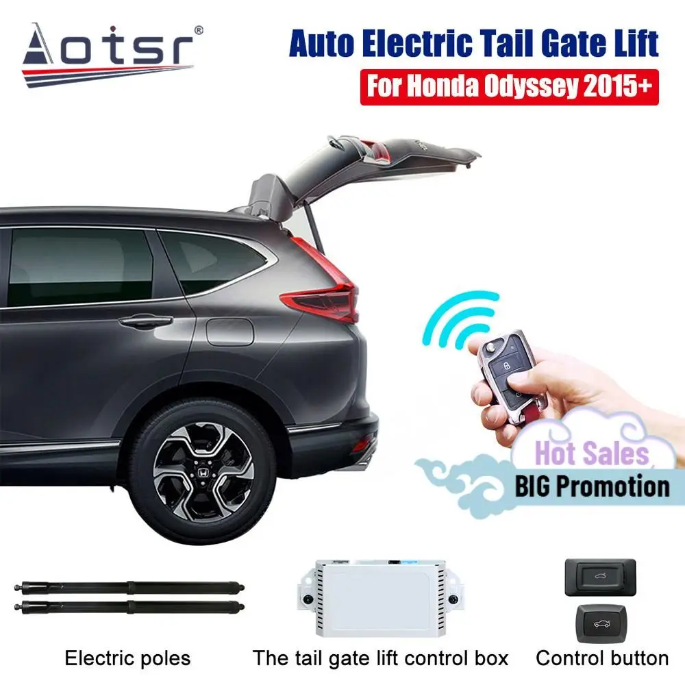 Easy to Install Smart Auto Electric Tail Gate Lift Special For Honda Odyssey 2015+ with Remote Control Drive Seat Button Control
Easy to Install Smart Auto Electric Tail Gate Lift Special For Honda Odyssey 2015+ with Remote Control Drive Seat Button Control