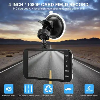 2019 New 4 inch IPS Built-in G-sensor 140 Degree High-definition 25mm Wide-angle Lens HD Car DVR Driving Recorder Camcorder
2019 New 4 inch IPS Built-in G-sensor 140 Degree High-definition 25mm Wide-angle Lens HD Car DVR Driving Recorder Camcorder