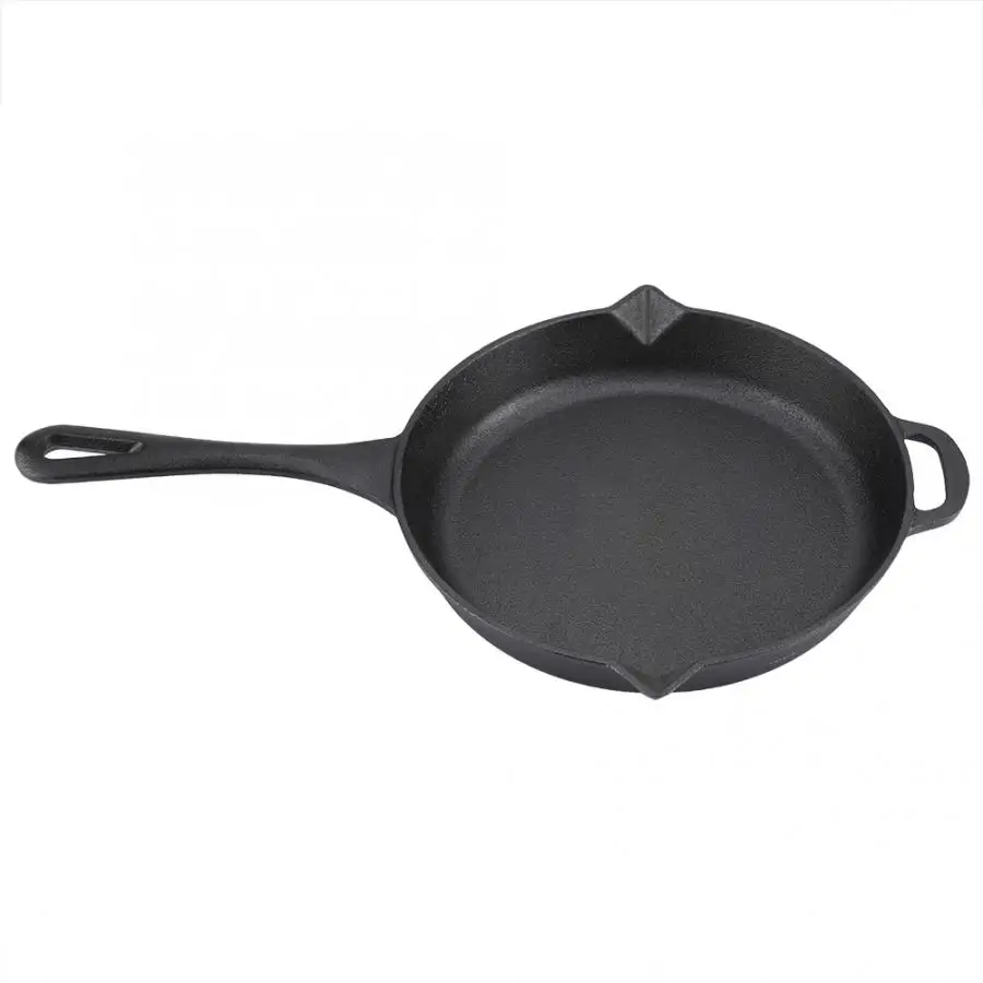 Black Cast Iron Frying Pan Skillet Kitchen Utensil Cookware for Gas Stove Induction Cooker Cookware
Black Cast Iron Frying Pan Skillet Kitchen Utensil Cookware for Gas Stove Induction Cooker Cookware