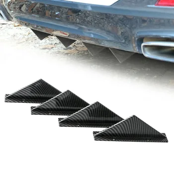 100% Brand New 4pcs Carbon Fiber Style Car Rear Bumper Diffuser Fin Spoiler Lip Wing Splitter Kit
100% Brand New 4pcs Carbon Fiber Style Car Rear Bumper Diffuser Fin Spoiler Lip Wing Splitter Kit