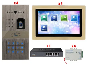 New Arrival FRID Panel 7" Video Door Phone Intercom Doorbell With Night Vision Security Camera Home Doorphone for Villa 4V6
New Arrival FRID Panel 7" Video Door Phone Intercom Doorbell With Night Vision Security Camera Home Doorphone for Villa 4V6