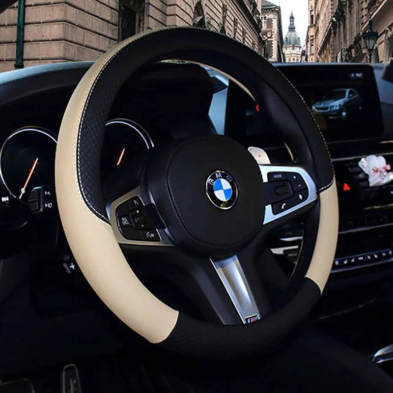 WLMWL Leather Car Steering Wheel Cover For Geely all models Emgrand EC7 X7 FE1 car accessorie Car-Styling
WLMWL Leather Car Steering Wheel Cover For Geely all models Emgrand EC7 X7 FE1 car accessorie Car-Styling