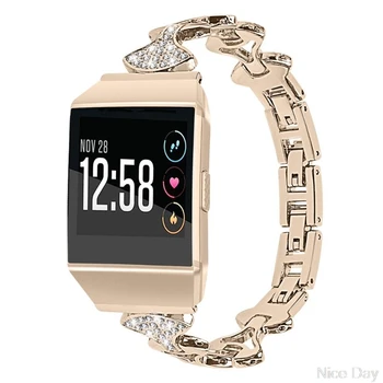 Stainless Steel Watch Band Strap For Fitbit ionic Diamond Strap Replacement Metal With Rhinestone Bracelet Wristband Watchband
Stainless Steel Watch Band Strap For Fitbit ionic Diamond Strap Replacement Metal With Rhinestone Bracelet Wristband Watchband