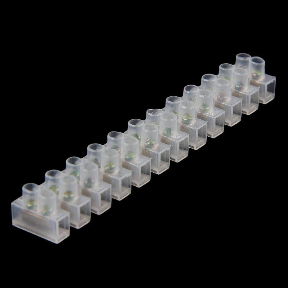 Drop Shipping 10Pcs Barrier Screw Terminal Wire Connection Connector 10A 12-Position Block
Drop Shipping 10Pcs Barrier Screw Terminal Wire Connection Connector 10A 12-Position Block
