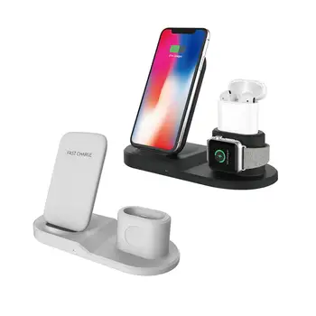 Multi-Purpose Portable Wireless Charger 3 In 1 Fast Charging Stand Station for Apple iWatch Series / iPhone / Samsung / Airpods
Multi-Purpose Portable Wireless Charger 3 In 1 Fast Charging Stand Station for Apple iWatch Series / iPhone / Samsung / Airpods