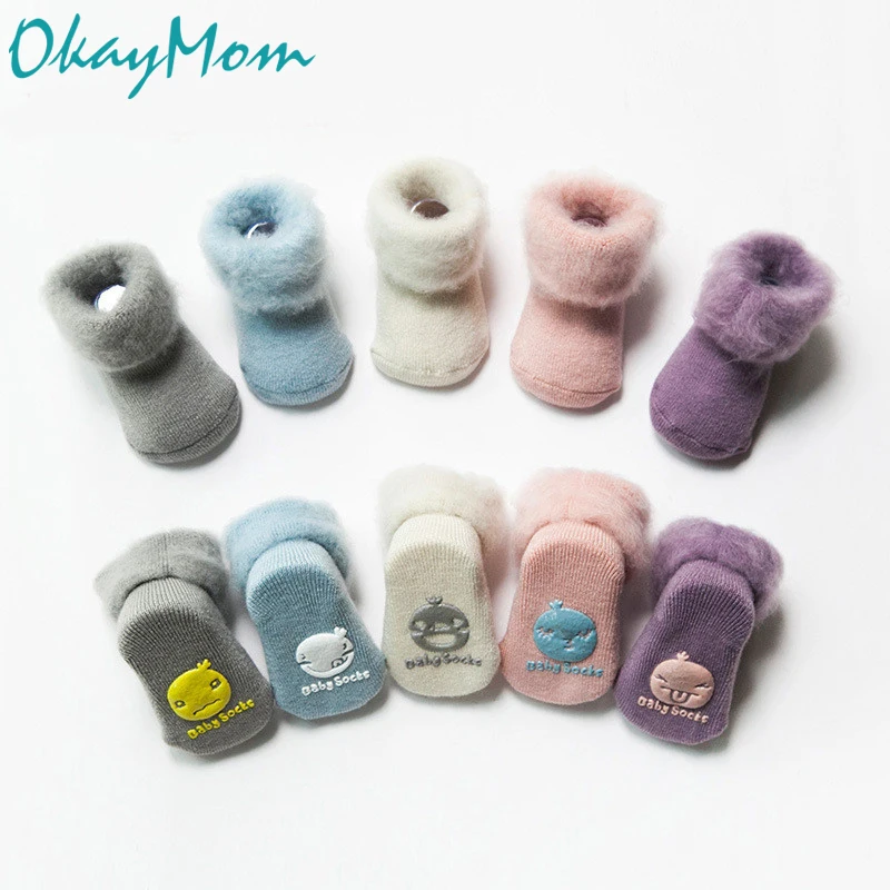 OkayMom Winter Thicken Warm Baby Terry Socks Newborn Boys Girls Cute Toddler Socks 3D Cute Cartoon Anti-Slip Kids Socks 2019 New
OkayMom Winter Thicken Warm Baby Terry Socks Newborn Boys Girls Cute Toddler Socks 3D Cute Cartoon Anti-Slip Kids Socks 2019 New