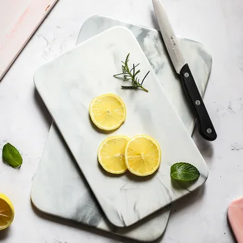1pc Cutting Board Nordic Style Breadboard Dessert Serving Tray Ceramic Chopping Board Rectangular Plate for Kitchen Dining Room
1pc Cutting Board Nordic Style Breadboard Dessert Serving Tray Ceramic Chopping Board Rectangular Plate for Kitchen Dining Room