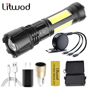 XHP90.2 4-core High Quality Tactical Led Flashlight 18650 26650 Battery Usb Rechargeable Torch Zoomable Lantern for Camping
XHP90.2 4-core High Quality Tactical Led Flashlight 18650 26650 Battery Usb Rechargeable Torch Zoomable Lantern for Camping