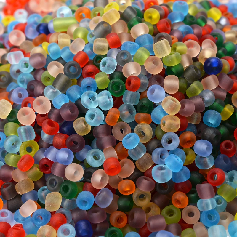 500Pcs 3mm Charm Czech Glass Seed Beads Matte Mixed Color Glass Loose Spacer Beads For DIY Jewelry Making Bracelet Accessories
500Pcs 3mm Charm Czech Glass Seed Beads Matte Mixed Color Glass Loose Spacer Beads For DIY Jewelry Making Bracelet Accessories