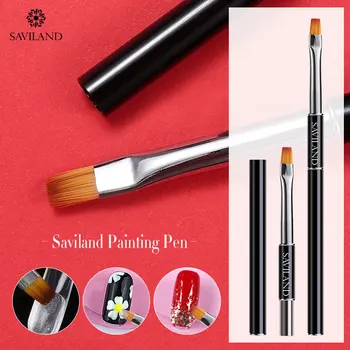 SAVILAND Brush Professional for Nail Art Painting Drawing Black UV Gel Brush Liner High Quality Nail Art Design Tools
SAVILAND Brush Professional for Nail Art Painting Drawing Black UV Gel Brush Liner High Quality Nail Art Design Tools