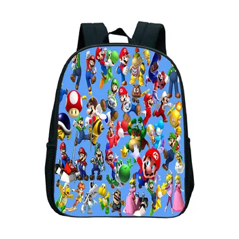 Children School Bags Cartoon Doll Super Mario Printing Backpacks For Boys Girls Mario Bros Mochila Students 12inch
Children School Bags Cartoon Doll Super Mario Printing Backpacks For Boys Girls Mario Bros Mochila Students 12inch