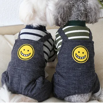 Cute Stripe Dog Jumpsuit Winter Warm Fleece Small Dog Cat Coat Jacket Chihuahua Shirt Hoodie Clothes For Pitbull
Cute Stripe Dog Jumpsuit Winter Warm Fleece Small Dog Cat Coat Jacket Chihuahua Shirt Hoodie Clothes For Pitbull