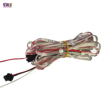 DC5V Holiday 50 pixels Pre-soldered WS2812B 2812 LED Heatsink LED full color light 5050 RGB WS2811 IC Built-in string lighting
DC5V Holiday 50 pixels Pre-soldered WS2812B 2812 LED Heatsink LED full color light 5050 RGB WS2811 IC Built-in string lighting