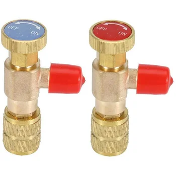 2 PCS Copper Safety Valve R22 R410 Copper Plus Liquid Safety Valve Refrigeration Accessories Filling Valve
2 PCS Copper Safety Valve R22 R410 Copper Plus Liquid Safety Valve Refrigeration Accessories Filling Valve