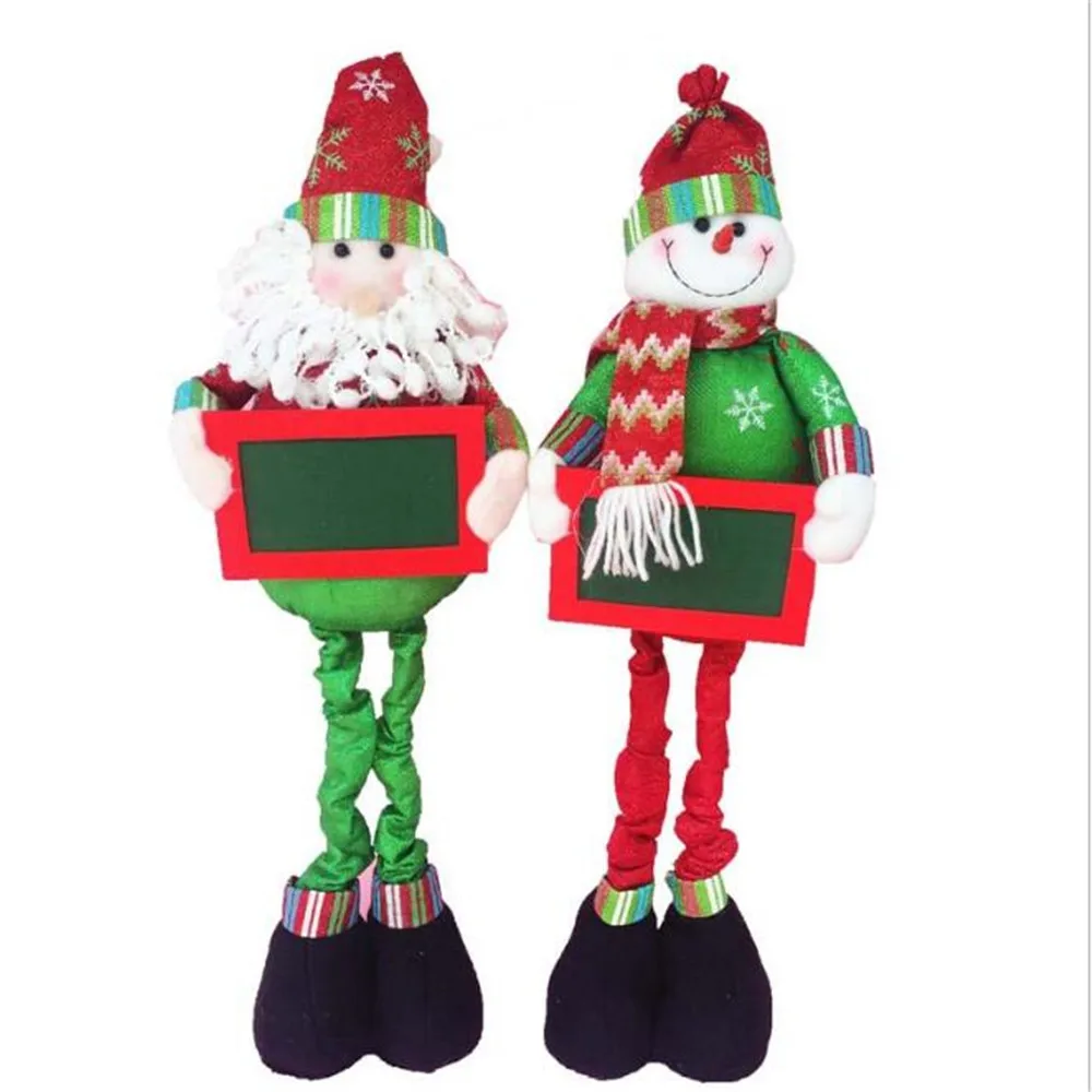 claus snowman elk fabric doll gift student gift christmas tree