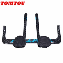 TOMTOU Glossy 12K Carbon Road Bicycle TT Bar Highway Rest Handlebar Aero TT Bike Trial Handle Bar Bicycle Parts Sets Blue LOGO
TOMTOU Glossy 12K Carbon Road Bicycle TT Bar Highway Rest Handlebar Aero TT Bike Trial Handle Bar Bicycle Parts Sets Blue LOGO
