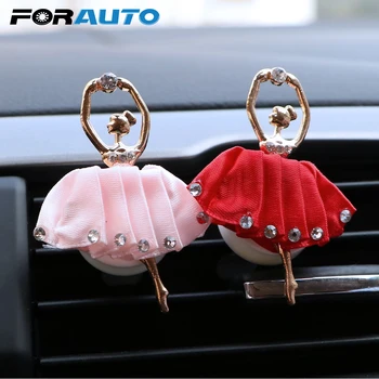 FORAUTO Auto Outlet Air Freshener Car Air Vent Perfume Car Styling Solid Fragrance Diamond Ballet Girl Auto Decor Accessories
FORAUTO Auto Outlet Air Freshener Car Air Vent Perfume Car Styling Solid Fragrance Diamond Ballet Girl Auto Decor Accessories