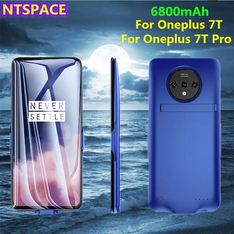 7000mAh Extended Phone Battery Power Case For Oneplus 7T Pro Power Bank Cover For Oneplus 7T Portable Battery Charging Case
7000mAh Extended Phone Battery Power Case For Oneplus 7T Pro Power Bank Cover For Oneplus 7T Portable Battery Charging Case