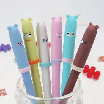 Creative Animal Expression Pen Gel Pens Kawaii Pen 0.5mm Kawaii Gel Pens For School Writing Novelty Stationery Girls Gifts
Creative Animal Expression Pen Gel Pens Kawaii Pen 0.5mm Kawaii Gel Pens For School Writing Novelty Stationery Girls Gifts