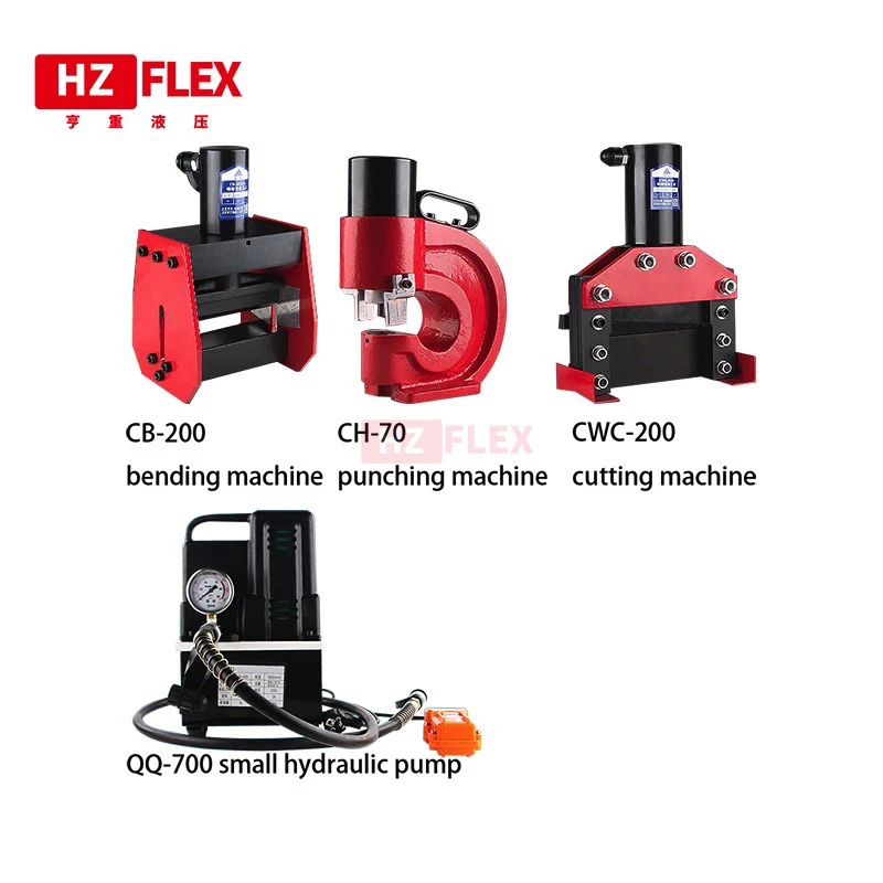 By air Portable bus processing machine cutting puncher copper processing tool with QQ-700 electric hydraulic pump
By air Portable bus processing machine cutting puncher copper processing tool with QQ-700 electric hydraulic pump
