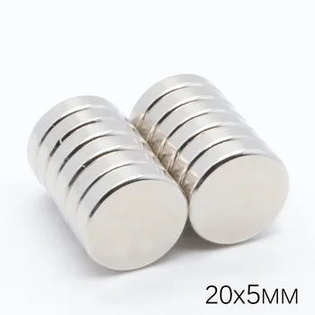 20Pcs 20x5mm N35 NdFeB Mini Super Strong Rare Earth Fridge Permanet Magnet Small Round Neodymium Magnet 20*5 Magnetic Material
20Pcs 20x5mm N35 NdFeB Mini Super Strong Rare Earth Fridge Permanet Magnet Small Round Neodymium Magnet 20*5 Magnetic Material