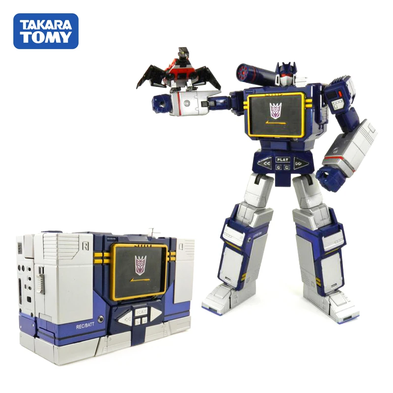 TAKARA TOMY Transformation KO MP13 CAR Metal Part 28CM SOUNDWAVE Autobots Action Figure Deformation Robot Children Gift Toys
TAKARA TOMY Transformation KO MP13 CAR Metal Part 28CM SOUNDWAVE Autobots Action Figure Deformation Robot Children Gift Toys