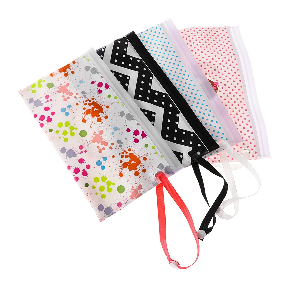 Generic 1Pc Wet Wipes Bag Portable Flip Cover SnapStrap Cosmetic Pouch