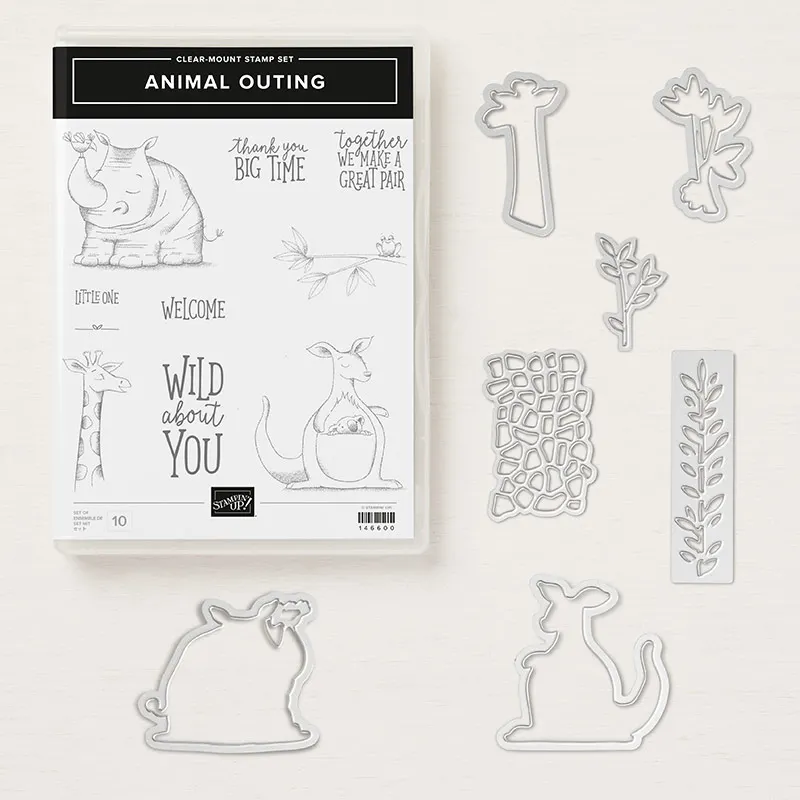 ANIMAL OUTING Metal Cutting Dies and Stamps Stencil Dies for DIY Scrapbooking dies Decorative Embossing dies Paper Card Making
ANIMAL OUTING Metal Cutting Dies and Stamps Stencil Dies for DIY Scrapbooking dies Decorative Embossing dies Paper Card Making