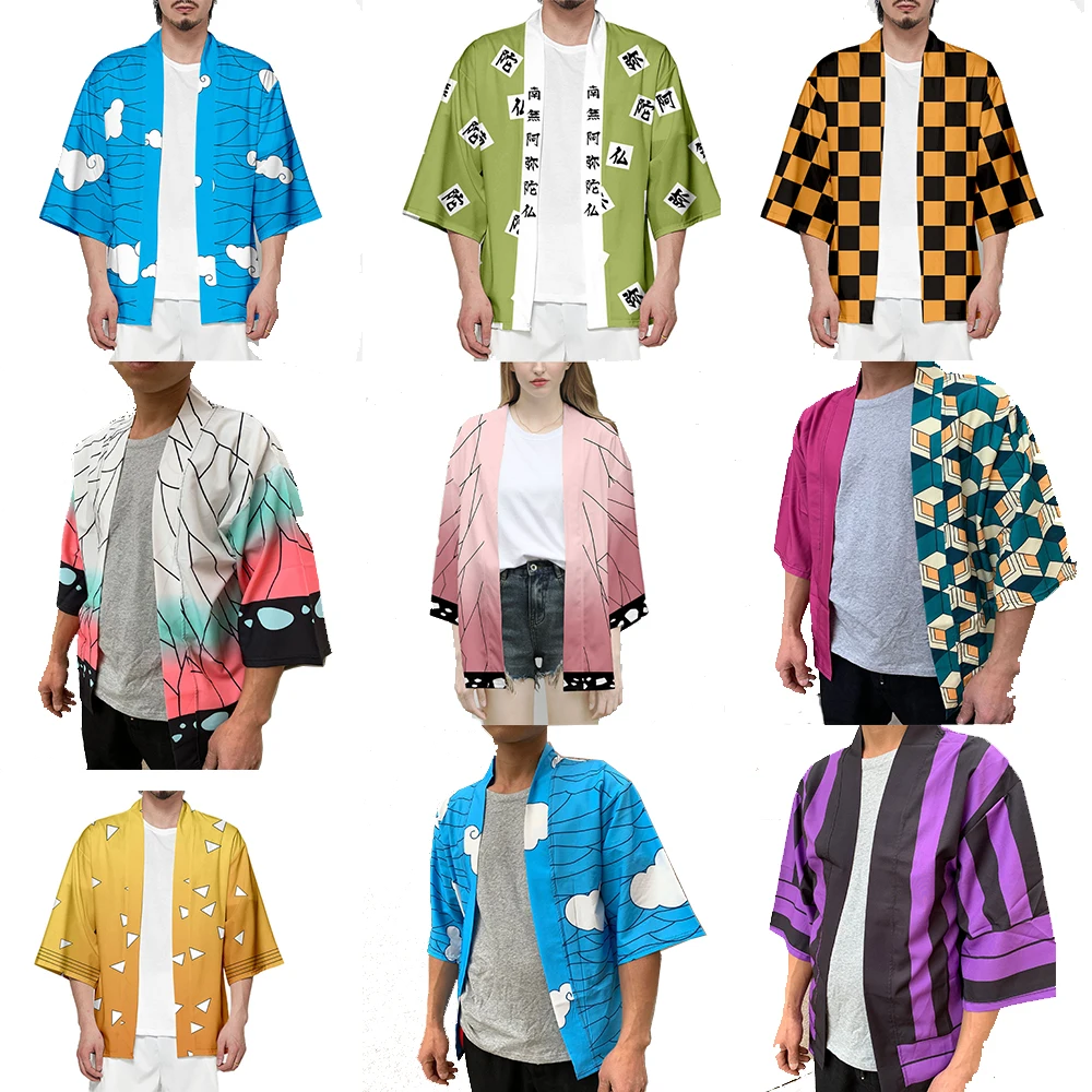 Kimetsu no Yaiba Kamado Tanjirou fate vocaloid cosplay Nezuko Kimono Anime sweater Shirt 3D trend short sleeve Kimono costume
Kimetsu no Yaiba Kamado Tanjirou fate vocaloid cosplay Nezuko Kimono Anime sweater Shirt 3D trend short sleeve Kimono costume