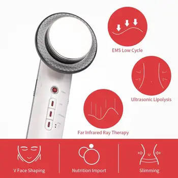New Ultrasound Cavitation EMS Body Face Slimming Massager Weight Loss Fat Burner Galvanic Infrared Ultrasonic Wave
New Ultrasound Cavitation EMS Body Face Slimming Massager Weight Loss Fat Burner Galvanic Infrared Ultrasonic Wave