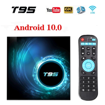 New T95 TV Box Android 10.0 MAX 4GB 32GB 64GB Allwinner H616 Quad Core 1080P H.265 4K Media Player Netflix Youtube Set-Top Box 
New T95 TV Box Android 10.0 MAX 4GB 32GB 64GB Allwinner H616 Quad Core 1080P H.265 4K Media Player Netflix Youtube Set-Top Box