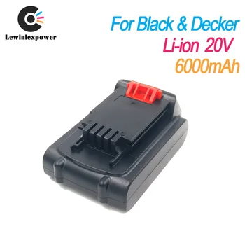 Latest upgraded 20V Li-ion 4.0Ah 6.0Ah Rechargeable Replacemet Battery For Black&Decker Cordless Drill LB20 LBX20 LBXR20
Latest upgraded 20V Li-ion 4.0Ah 6.0Ah Rechargeable Replacemet Battery For Black&Decker Cordless Drill LB20 LBX20 LBXR20