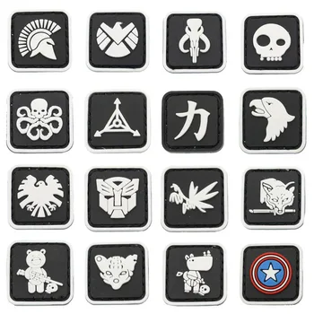 Outdoor PVC Dark Medium Small Rubber Glowing Special Forces Bear Seal Umbrella Flag Tactical Patch Eagle Fox Patch Army Armband
Outdoor PVC Dark Medium Small Rubber Glowing Special Forces Bear Seal Umbrella Flag Tactical Patch Eagle Fox Patch Army Armband