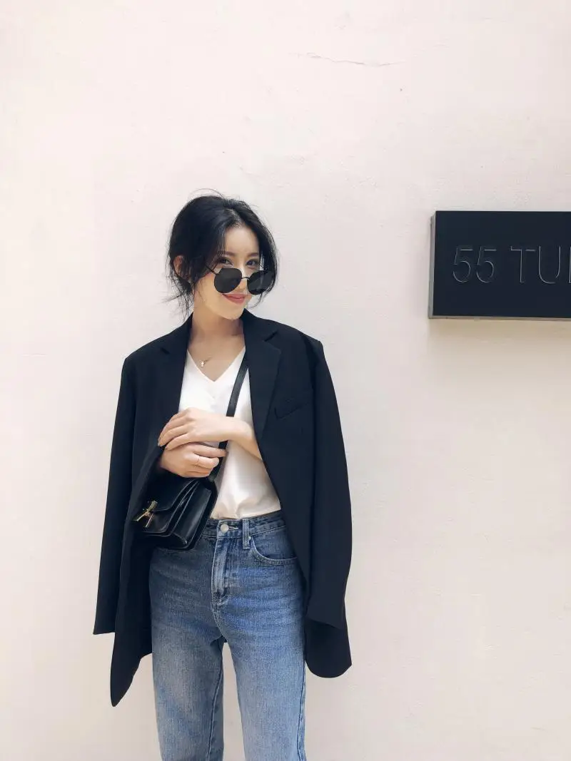 2019 Spring New Style Korean-style Vertical Multijunction Textured Leisure Suit South Korea Retro Loose CHIC Small Suit Coat Wom
2019 Spring New Style Korean-style Vertical Multijunction Textured Leisure Suit South Korea Retro Loose CHIC Small Suit Coat Wom