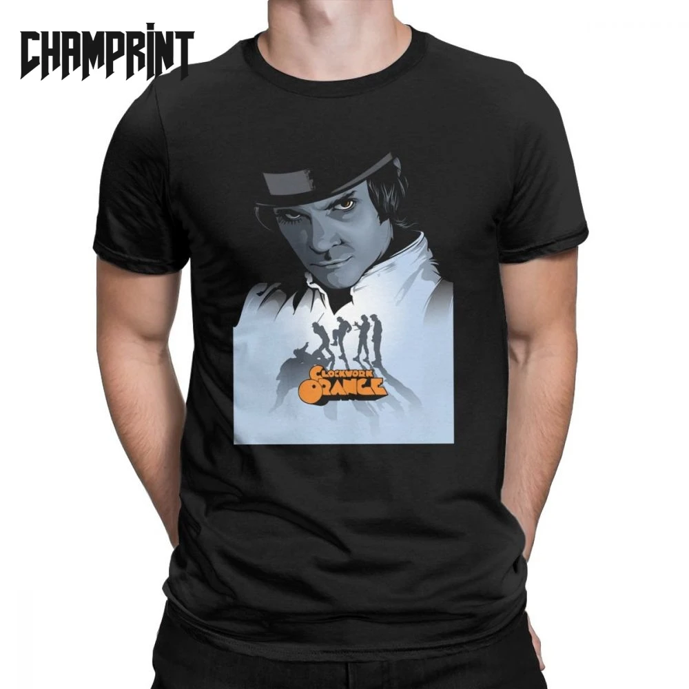 Clockwork Orange Men T Shirts Milk Knives Malenky Malko Plus Stanley Kubrick Funny Tee T-Shirt Cotton Adult Clothing for Male
Clockwork Orange Men T Shirts Milk Knives Malenky Malko Plus Stanley Kubrick Funny Tee T-Shirt Cotton Adult Clothing for Male