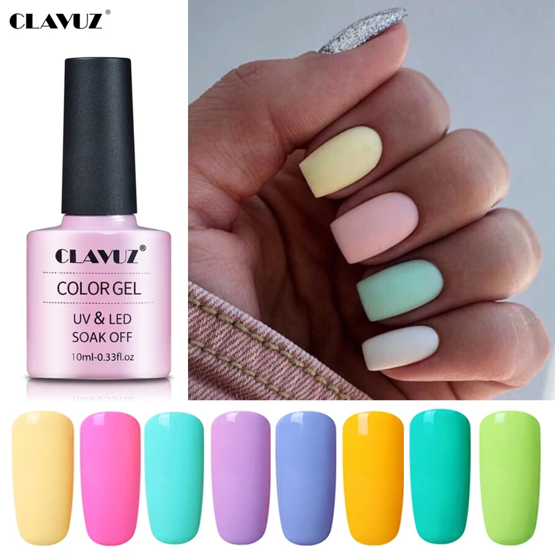 CLAVUZ 10ML Macaron Candy Color Gel Nail Polish UV LED Manicure Nail Lacquer Soak Off Nail Art Design Gel Polish
CLAVUZ 10ML Macaron Candy Color Gel Nail Polish UV LED Manicure Nail Lacquer Soak Off Nail Art Design Gel Polish