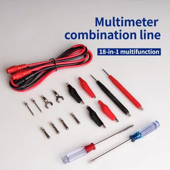 High-quality Multimeter Accessory 18 In 1 Combination Multi-function Line Screwdriver Multimeter Accessory
High-quality Multimeter Accessory 18 In 1 Combination Multi-function Line Screwdriver Multimeter Accessory